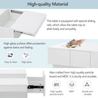 Multifunctional Extendable Coffee Table Sofa Table Cocktail Table with 2 Hidden Storage Compartment