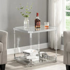 Glass Side Table