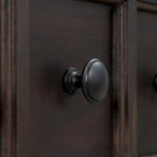 Tavolo Consolle Rustico per Ingresso, Tavolino da Divano da 60 pollici con due Cassetti di Diverse Dimensioni e Ripiano Inferiore per Riporvi Oggetti