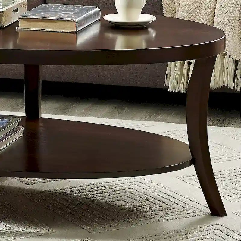 3-Piece Coffee Table Set with Shelf
