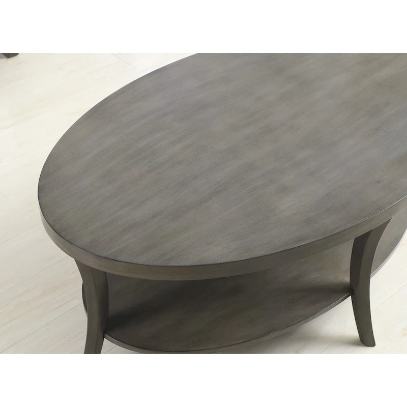 3-Piece Coffee Table Set with Shelf
