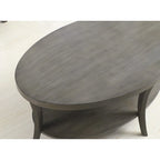 3-Piece Coffee Table Set with Shelf