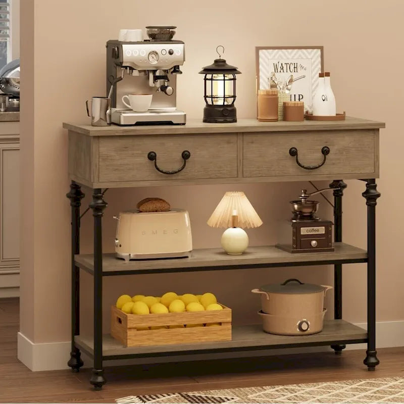 Console Table with Drawers