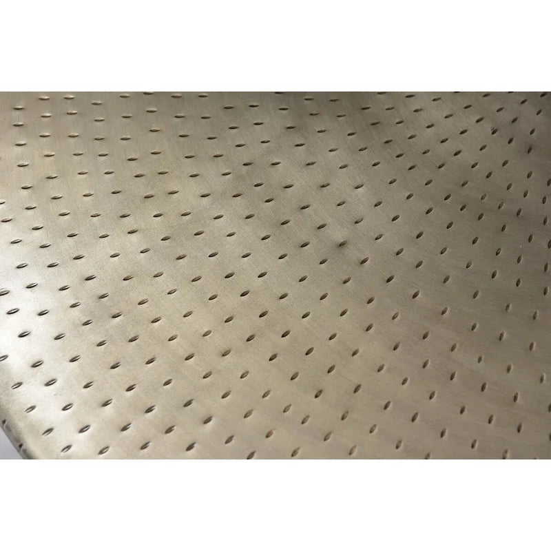Tavolino da caffè Alevi Drum in ferro color argento - 36 pollici