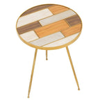 Tavolino rotondo Atonvale - 56 A x 41 L x 41 P cm