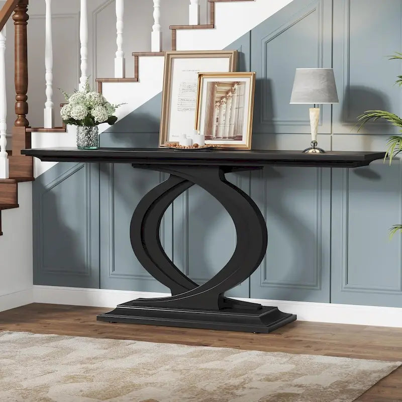 Console étroite de 150 cm pour entrée, couloir ou derrière un canapé
