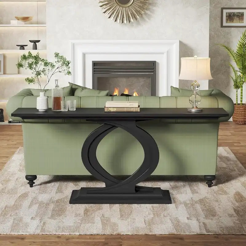 Console étroite de 150 cm pour entrée, couloir ou derrière un canapé