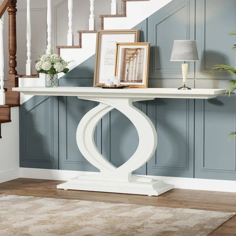 Console étroite de 150 cm pour entrée, couloir ou derrière un canapé