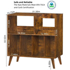 Mobile portadischi grande - 15,75P x 31,5L x 32,52A