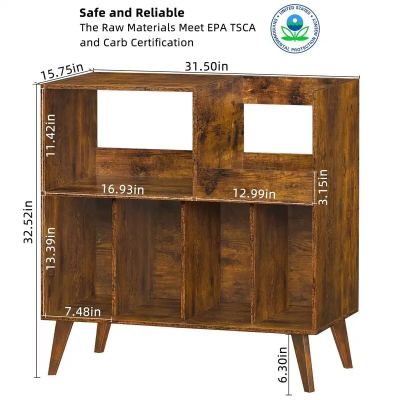 Mobile portadischi grande - 15,75P x 31,5L x 32,52A