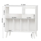 Mobile portadischi grande - 15,75P x 31,5L x 32,52A