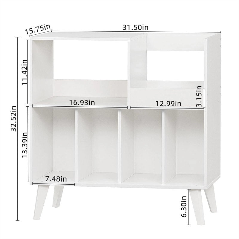 Mobile portadischi grande - 15,75P x 31,5L x 32,52A
