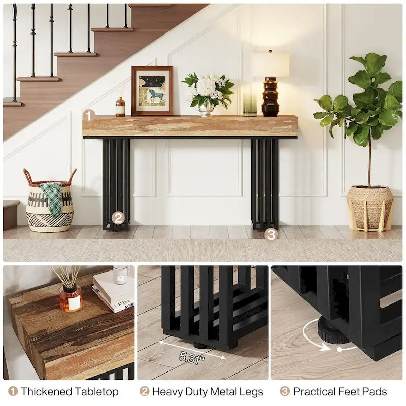 Tavolo consolle da ingresso da 55 pollici