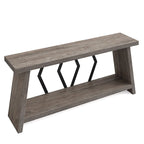 Tavolo consolle da divano in legno da 180 cm per ingresso