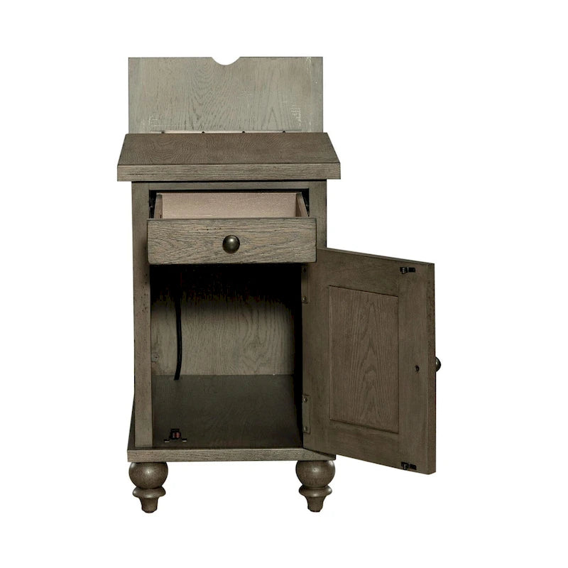 Tavolino da divano Americana Farmhouse color tortora polveroso