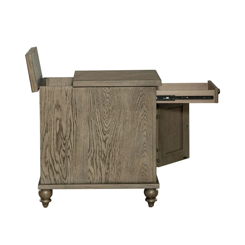 Tavolino da divano Americana Farmhouse color tortora polveroso