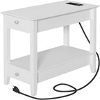 Tavolino con Stazione di Ricarica - 23.62P x 11.81L x 23.62A