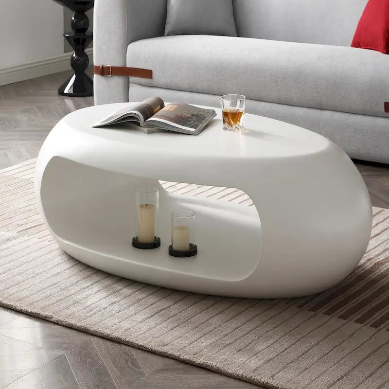 Tavolino da Caffè Ovale Moderno