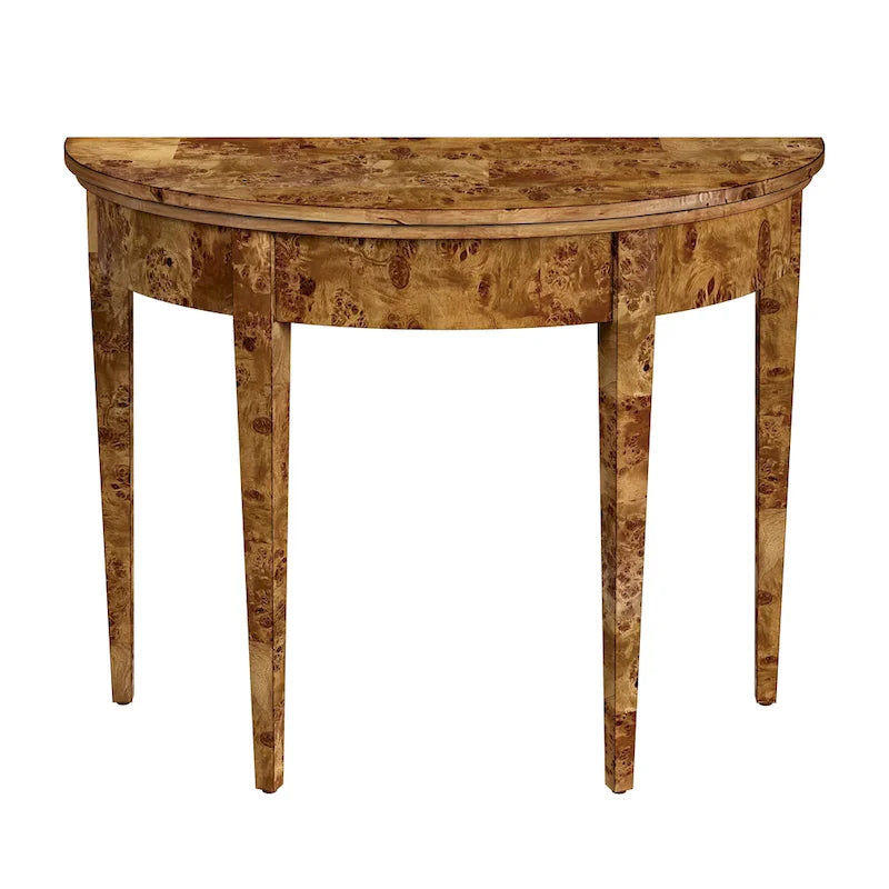 Console Demiluna Hampton Burl 36