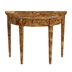 Console Demiluna Hampton Burl 36