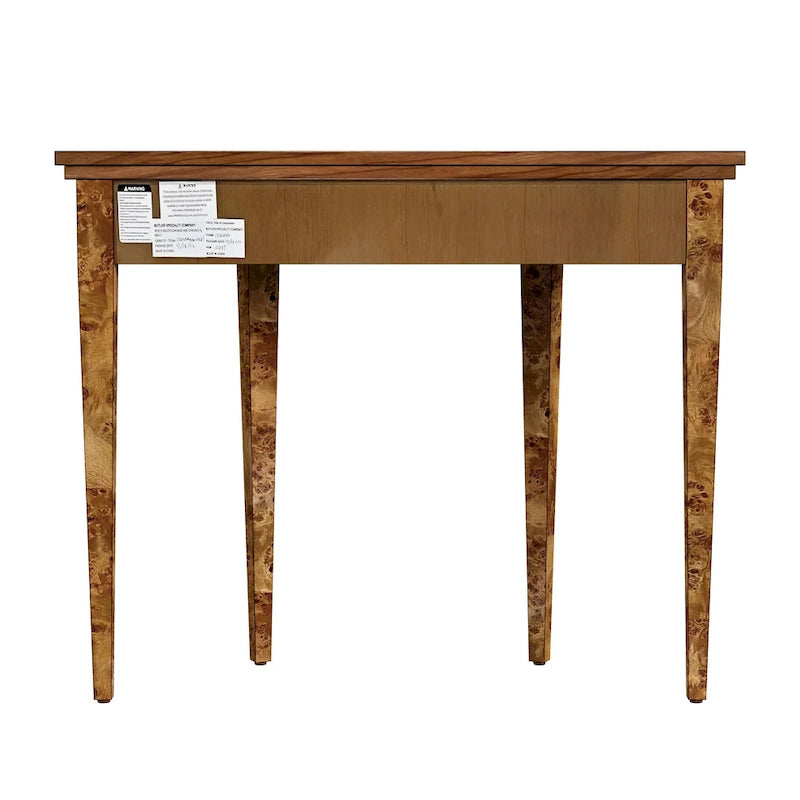 Console Demiluna Hampton Burl 36