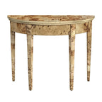Console Demiluna Hampton Burl 36