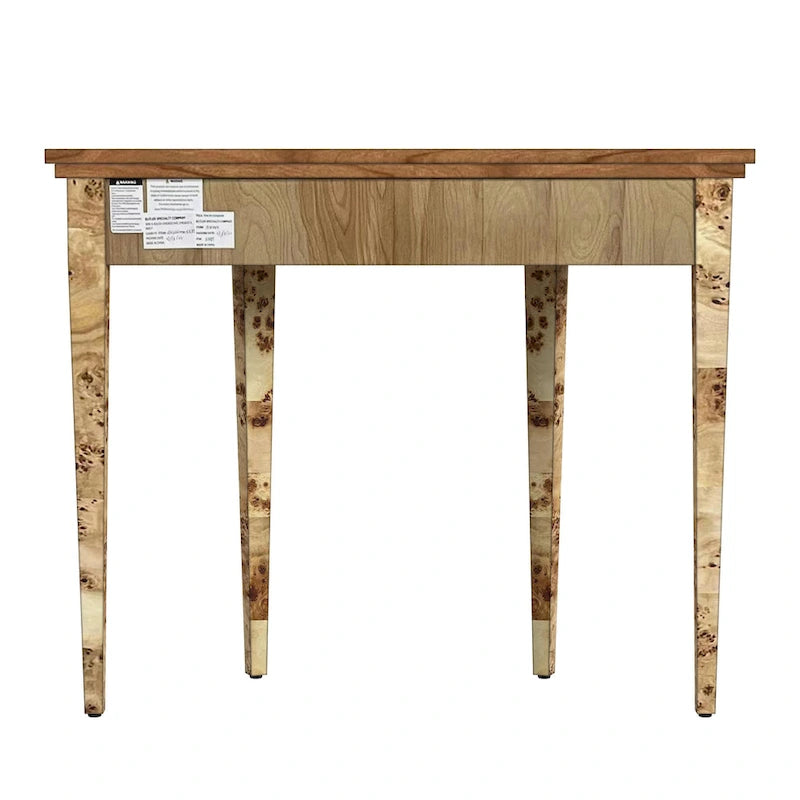 Console Demiluna Hampton Burl 36