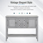 Credenza a buffet con ripiano inferiore