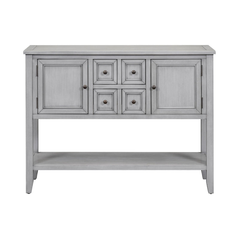 Credenza a buffet con ripiano inferiore