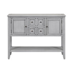 Credenza a buffet con ripiano inferiore