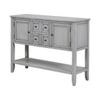 Credenza a buffet con ripiano inferiore
