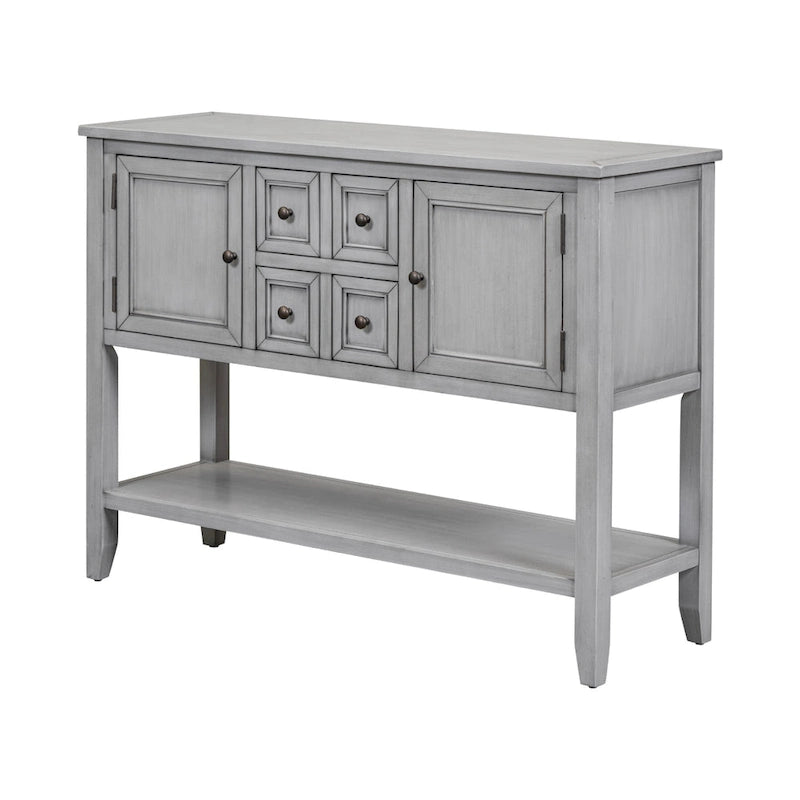 Credenza a buffet con ripiano inferiore