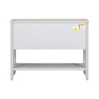 Credenza a buffet con ripiano inferiore