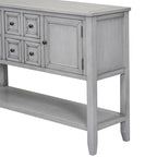 Credenza a buffet con ripiano inferiore