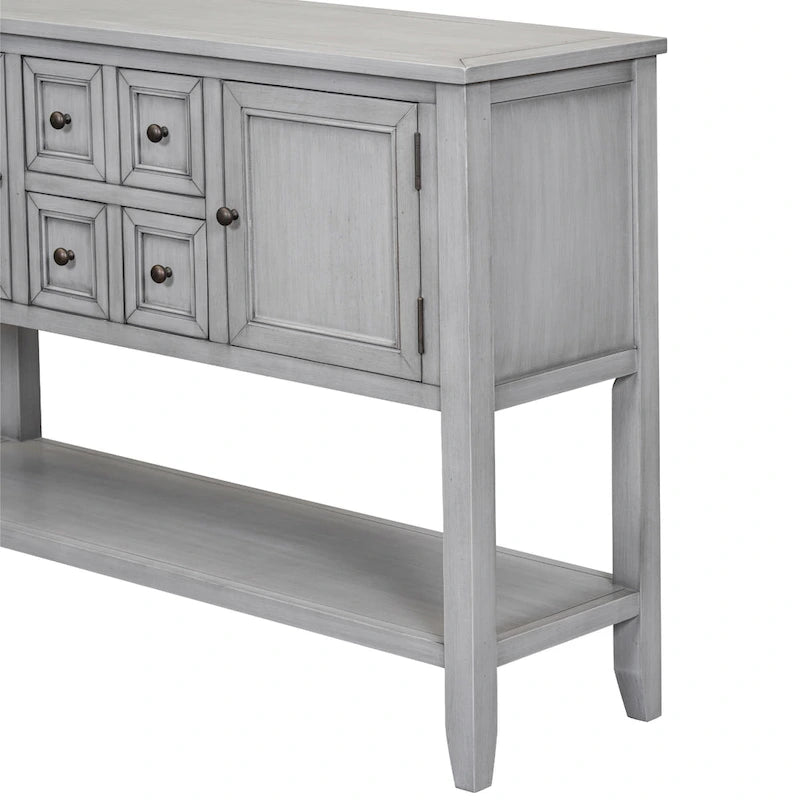 Credenza a buffet con ripiano inferiore