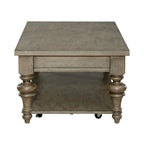 Set tavolino da salotto 3 pezzi Americana Farmhouse Dusty Taupe