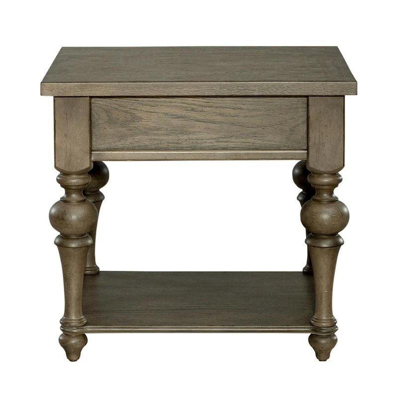 Set tavolino da salotto 3 pezzi Americana Farmhouse Dusty Taupe