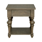 Set tavolino da salotto 3 pezzi Americana Farmhouse Dusty Taupe