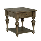 Set tavolino da salotto 3 pezzi Americana Farmhouse Dusty Taupe
