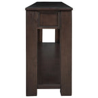 Consolle/Tavolo da divano con cassetti e ripiano inferiore - 160L x 35.5P x 76A
