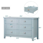Cassettiera Comò Mobile Bar Mobile Laterale, Credenza, Struttura in Legno Massello, Pannello della porta in Plastica, Maniglia a Conchiglia Retrò