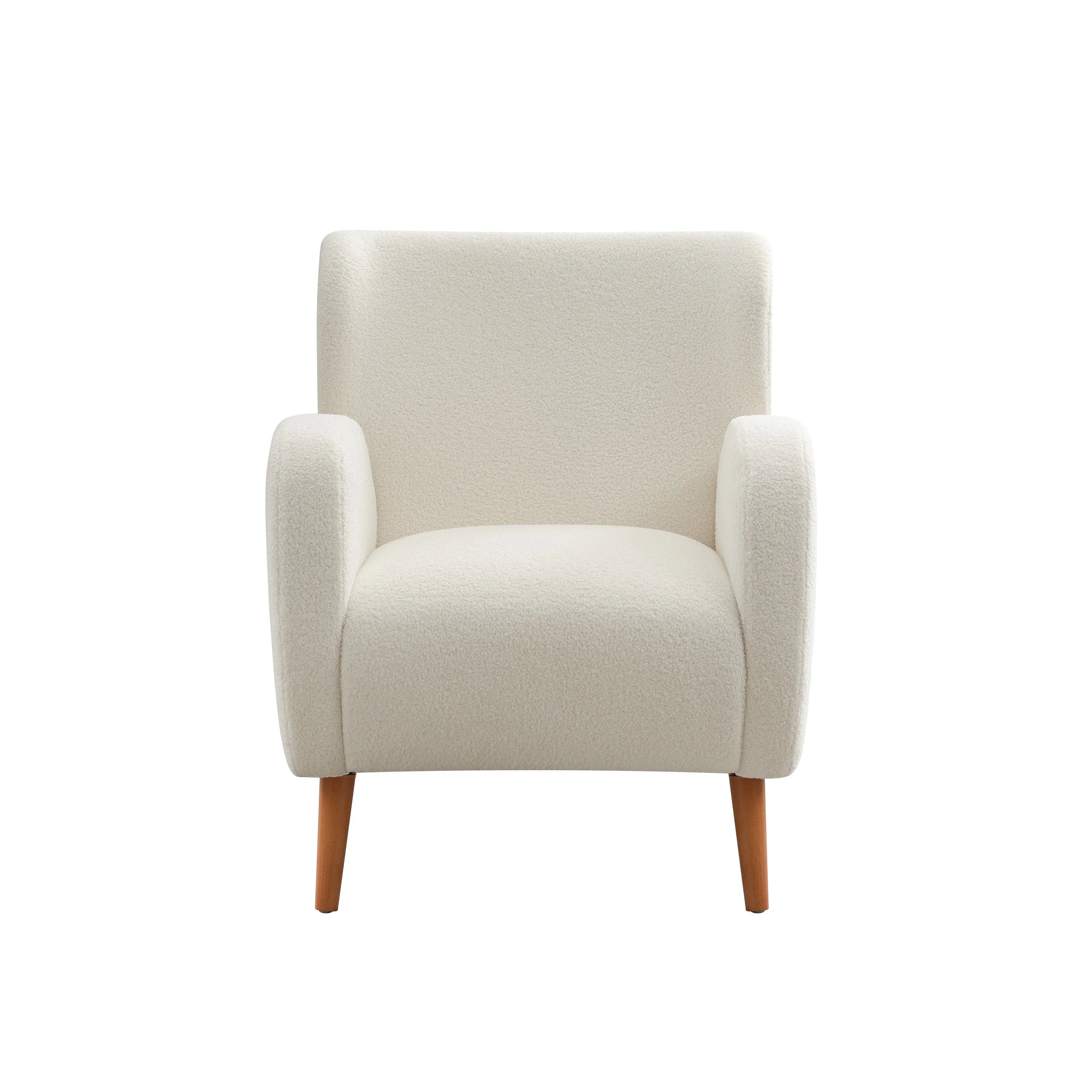 Modern Luxury Wingback Accent Arm Club Chair Single Sofa