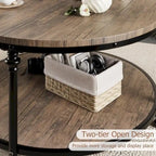 Tavolino da caffè rotondo 30.31 Tavolino da salotto industriale