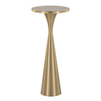 Tavolino in metallo Silver Orchid Monroe 22