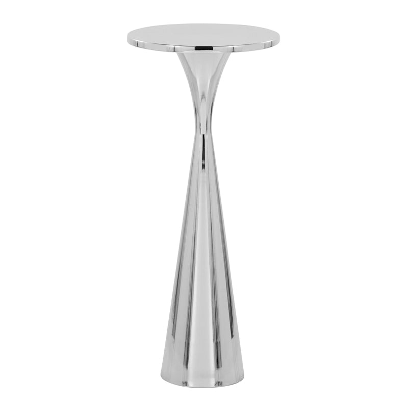 Tavolino in metallo Silver Orchid Monroe 22