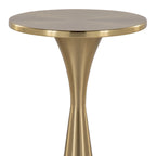 Tavolino in metallo Silver Orchid Monroe 22