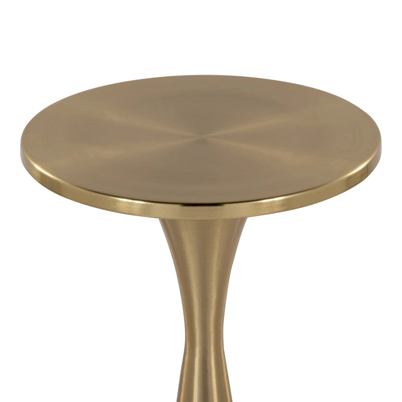 Tavolino in metallo Silver Orchid Monroe 22