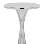 Tavolino in metallo Silver Orchid Monroe 22