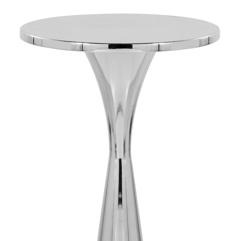Tavolino in metallo Silver Orchid Monroe 22