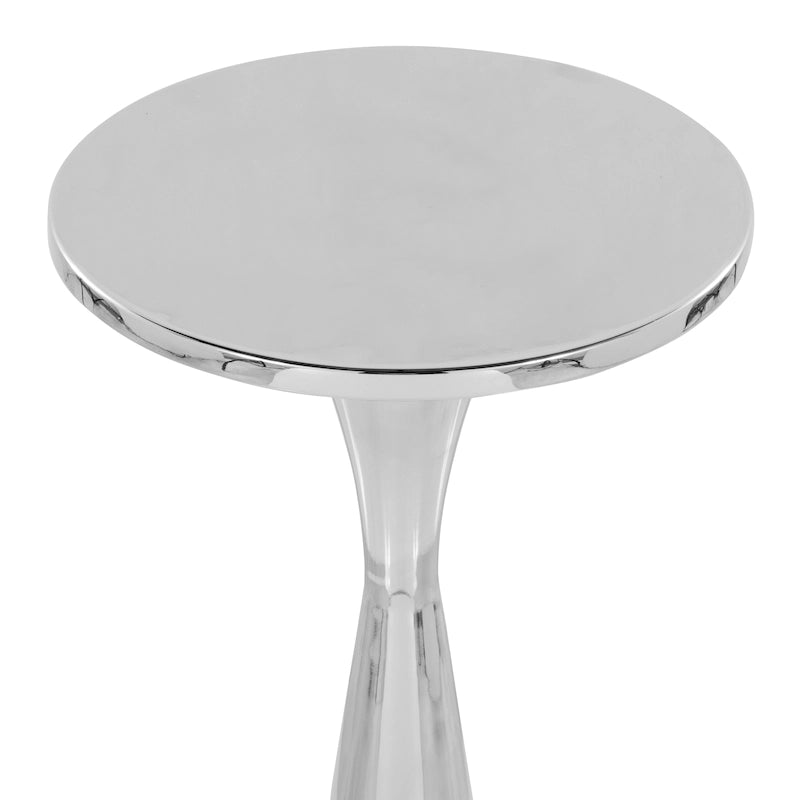 Tavolino in metallo Silver Orchid Monroe 22